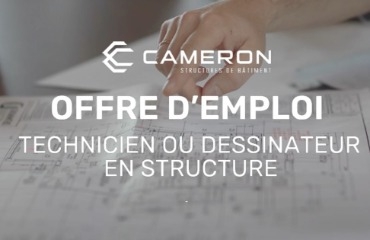 Offre d'emploi technicien / dessinateur en structure