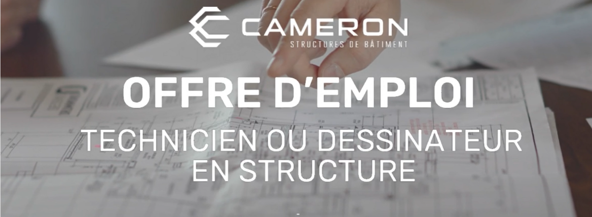 Offre d'emploi technicien / dessinateur en structure